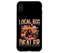 Local Egg Dealer Rooster Chicken Farmer Homesteading Eggs Case for iPhone XS Max