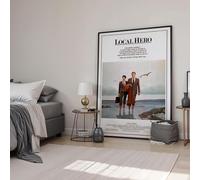 Local Hero (1983) Framed Classic-Cult Movie Poster Print Wall Art Image Home Decor Artworks Framed Poster Different Sizes and Colours