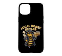 Local Honey Dealer Funny Bee Lover Beekeeper Humor Case for iPhone 15 Plus