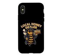 Local Honey Dealer Funny Bee Lover Beekeeper Humor Case for iPhone X/XS