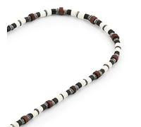 LOCAL LEAGUE Mens Bead Necklace LONGER Beaded String Australian Surfer Style Holiday Festival BEACH Surf Party Tribal for Men, Boyfriend 29” 74cm