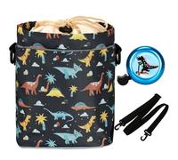 LOCAL LION Kids Bike Handlebar Bag, Bike Basket Front with Bell, Detachable Scooter Basket for Balance Bike, Tricycles, Toddler Bicycles