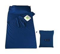 Local Makes A Comeback - Printed Dirty Travel Hygiene Sleeping Bag Hotel Sleeping Bag Adult Sleeping Bag Envelope 180cm x 210cm, Blue