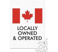 LOCAL OPERATOR CANADA 1000 Piece Jigsaw Puzzle, 38x26cm/1000pcs, for Adults, White Cardboard, Relaxing Indoor Activity And Quiet Weekends