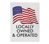 LOCAL OPERATOR USA Vivid Wooden Jigsaw Puzzle for Adults, 500 PCS