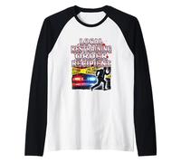 Local Restraining Order Recipient Police Crime Scene Raglan Baseball Tee