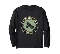 Local Zucchini Dealer Funny Courgette For Summer Squash Fans Long Sleeve T-Shirt