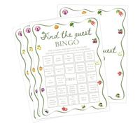 Locally Grown Baby Shower Games, Farmers Market Find The Guest Bingo Game for 30 Guests with Game Cards, Gender Reveal, Baby Shower Supplies & Decorations (DV40)