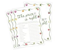 Locally Grown Baby Shower Games, Farmers Market The Price is Right Game for 30 Guests with Game Cards, Gender Reveal, Baby Shower Supplies & Decorations (DV39)