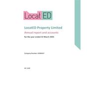 LocatED Property Limited Annual report and accounts for the year ended 31 March 2025 (House of Commons Paper) HC 1142