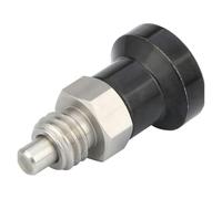 Locating Pin, 3pcs Stainless Steel Mini Reset Type Knob Plunger VCN218.1-M8 Indexing Pin Spring ,Alignment Dowel(M8-1.25)
