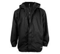 Location Mens Waterproof Balaclava Rain Hooded Jacket Coat (M)