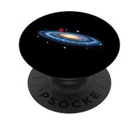 Location Pin Milky Way - Space Galaxy Astronomy Science PopSockets Adhesive PopGrip
