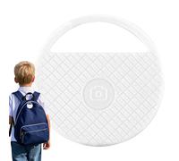 Location Tags - GPS Tracker with Two-Way Alarm - Lightweight Locator to Prevent Loss | for Luggage Suitcases Backpack Wallet Pets Dog Cat