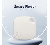 Locator Tag Item Finder Key Tracker Smart Bluetooth GPS Device for Pets Kids Seniors Wallet Keys Backpack White ABS 45mm 1.77in