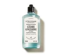 L'OCCITANE C?dre Gingembre (Formerly Cap Cedrat) Shower Gel 250ml, Refreshing Cedarwood & Ginger Body Wash for Men, Premium & Clean Beauty for All