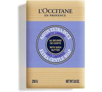 L'OCCITANE Deluxe Sized Shea Butter Lavender Extra Gentle Soap 250g | Floral Sc