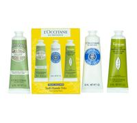 L'Occitane en Provence Travel Exclusive Hand Cream Collection 3 x 30ml Almond + Verbena + Shea Butter