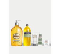 L'Occitane female Deluxe Almond Shower Oil & Refill Bundle