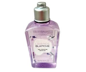 L'Occitane Lavande Blanche White Lavender Shower Gel 250ml Full Size New
