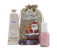 L'Occitane Neroli & Orchidee Hand Cream 30ml & Essie Nail Varnish Stocking Bag
