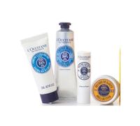 L'Occitane Shea Travel Must Haves Set Shea Butter Hand Cream 30ml + Organic Shea Butter 10ml + Shea Ultra Rich Body Cream 20ml + Shea Butter Lip Balm 2g
