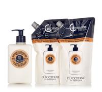 L'Occitane Shea Ultra Rich Hand & Body Wash & 2 Eco Refills