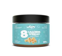 LoCCo 8 Calorie Fudge Spread 300g - Delicious Skinny Snack, Sugar Free & Low Calorie Keto Friendly Treat for Pancakes and Desserts