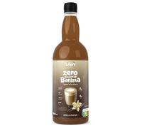 LOCCO Sugar Free Vanilla Syrup 1L - Zero Calorie Sweetener for Coffee, Drinks & Desserts - Diet Friendly Vegan Flavouring for Lattes & Iced Coffee