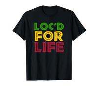 Loc'd for Life Braid Natural African Hair Locd Value Graphic T-Shirt