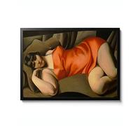 L'Océan Print, Tamara de Lempicka Poster, Museum Art Exhibition Print, Vintage Modern Minimalist Wall Art, Art Gift Idea, Archival Matte, A4 (Print Only) - 29.7x21cm