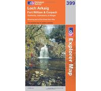 Loch Arkaig: Fort William and Corpach: Sheet 399 (OS Explorer Map)