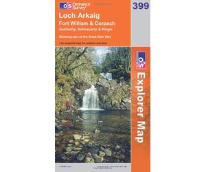 Loch Arkaig: Fort William and Corpach: Sheet 399 (OS Explorer Map)