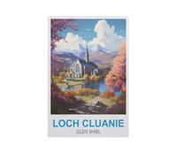 Loch Cluanie Glen Shiel，Jigsaws Puzzles 1000 Pieces Teens Kids Jigsaw Entertainment Toys Brain Challenge Puzzle（50x70cm）-GJ90