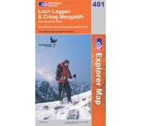 Loch Laggan and Creag Meagaidh: Sheet 401 (OS Explorer Map)