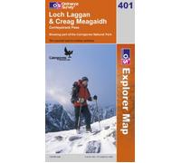 Loch Laggan & Creag Meagaidh, Corrieyairack Pass OS Explorer Map 401