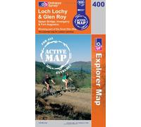 Loch Lochy and Len Roy: Sheet 400 (OS Explorer Map Active)