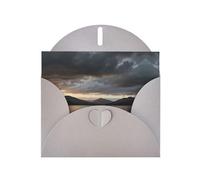 Loch Lomond Gray Patterns greeting card 6x4 inches with envelope, covering birthdays, weddings and other occasions