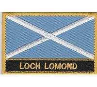 Loch Lomond Scotland Town & City Embroidered Sew on Patch Badge