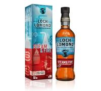 Loch Lomond Steam and Fire Single Malt Whisky 70cl | This Classic Loch Lomond Whisky is Double Distilled, Heavily Charred and Matured in Amercian Oak Casks for a Premium Scotch Whisky Gift Choice