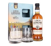 Loch Lomond The Open Special Edition 2026 | 2 Glass Gift Pack Highland Single Malt Scotch Whisky | 70cl | 46% ABV
