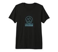 Loch Morlich Cairngorms Scottish Highlands Scotland Design Premium T-Shirt