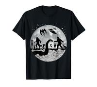 Loch Ness Aliens Mothman Bigfoot Monsters Cryptid T-Shirt