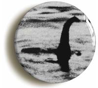 Loch Ness Monster Fridge Magnet (Circular 2inch / 50mm Diameter)