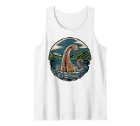 Loch Ness Monster Heart Tank Top