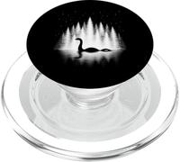 Loch Ness Monster In Silent Water Beneath Evening Stars PopSockets PopGrip for MagSafe