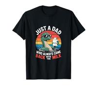 Loch Ness Monster Papa Just A Dad Who Always Came Back With T-Shirt