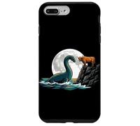 Loch Ness Monster Scotland Viking Ship Highland Cow Case for iPhone 7 Plus/8 Plus