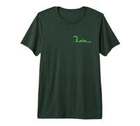 Loch Ness Monster Shamrock Saint Patricks Day Distressed Premium T-Shirt