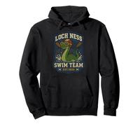 Loch Ness Monster Swim Team Nessie Cryptid Scotland Athletic Pullover Hoodie